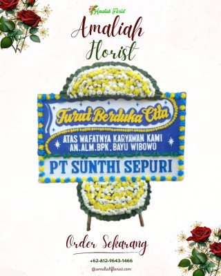 Papan Bunga Duka di Nae