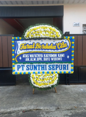 Papan Bunga Duka di Nae