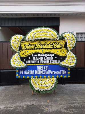 Papan Bunga Duka di Nae